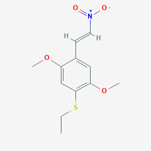 1-(Ethylthio)-2,5-dimethoxy-4-(2-nitroethenyl)benzene图片