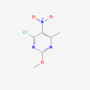 4-Chloro-2-methoxy-6-methyl-5-nitropyrimidine图片
