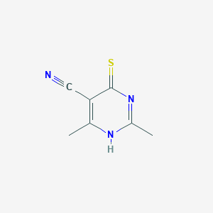 2,6-dimethyl-4-sulfanylidene-1,4-dihydropyrimidine-5-carbonitrile图片
