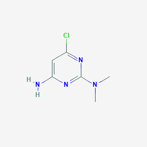6-chloro-N~2~,N~2~-dimethyl-2,4-pyrimidinediamine图片