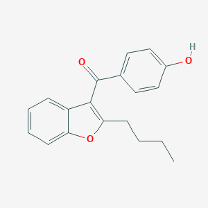 2-丁基-3-(4-羟基苯甲酰基)苯并呋喃图片