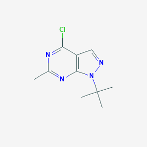 1-tert-Butyl-4-chloro-6-methyl-1H-pyrazolo[3,4-d]pyrimidine图片