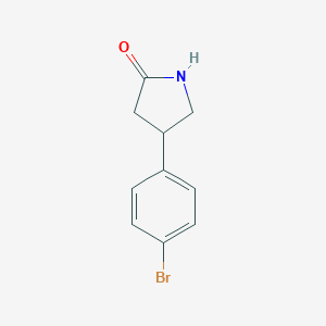 4-(4-BROMOPHENYL)PYRROLIDIN-2-ONE图片