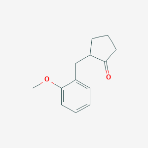 2-[(2-methoxyphenyl)methyl]cyclopentan-1-one图片