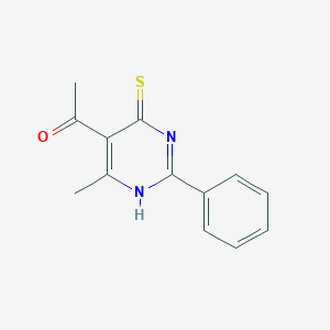 1-(4-methyl-2-phenyl-6-sulfanylpyrimidin-5-yl)ethan-1-one图片