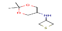 2,2-dimethyl-N-(thietan-3-yl)-1,3-dioxan-5-amine图片