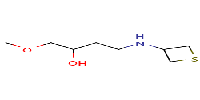 1-methoxy-4-[(thietan-3-yl)amino]butan-2-ol图片