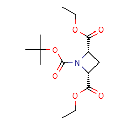 1-tert-butyl2,4-diethyl(2R,4S)-azetidine-1,2,4-tricarboxylate图片