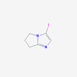 3-Iodo-6,7-dihydro-5H-pyrrolo[1,2-a]imidazole图片