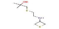 2-methyl-1-({2-[(thietan-3-yl)amino]ethyl}sulfanyl)propan-2-ol图片