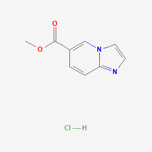 Methyl imidazo[1,2-a]pyridine-6-carboxylate hydrochloride图片