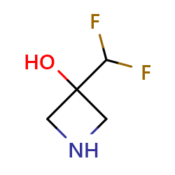 3-(difluoromethyl)azetidin-3-ol图片