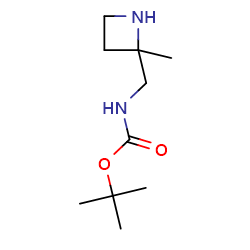 tert-butylN-[(2-methylazetidin-2-yl)methyl]carbamate图片