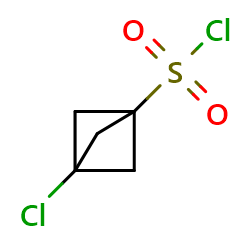 3-chlorobicyclo[1,1,1]pentane-1-sulfonylchloride图片