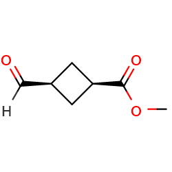 rel-methyl(1s,3s)-3-formylcyclobutane-1-carboxylate图片