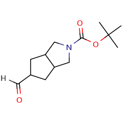 tert-butyl5-formyl-octahydrocyclopenta[c]pyrrole-2-carboxylate图片