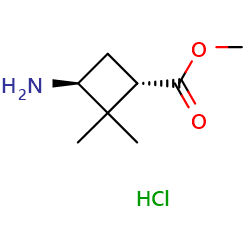 methyltrans-3-amino-2,2-dimethyl-cyclobutanecarboxylatehydrochloride图片