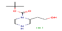 tert-butyl2-(2-hydroxyethyl)piperazine-1-carboxylatehydrochloride图片