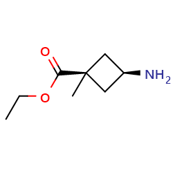 ethylcis-3-amino-1-methylcyclobutanecarboxylate图片
