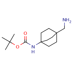 tert-butylN-[4-(aminomethyl)bicyclo[2,2,2]octan-1-yl]carbamate图片