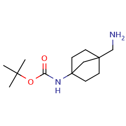 tert-butylN-[4-(aminomethyl)bicyclo[2,2,1]heptan-1-yl]carbamate图片
