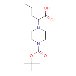 2-{4-[(tert-butoxy)carbonyl]piperazin-1-yl}pentanoicacid图片