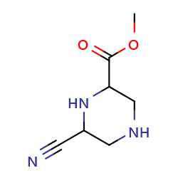 methyl6-cyanopiperazine-2-carboxylate图片