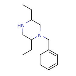 1-benzyl-2,5-diethylpiperazine图片