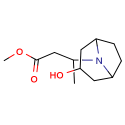 methyl3-{3-hydroxy-8-azabicyclo[3,2,1]octan-8-yl}butanoate图片