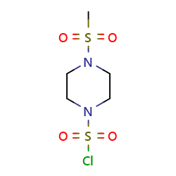 4-methanesulfonylpiperazine-1-sulfonylchloride图片