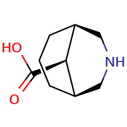 (1R,5S,9r)-3-azabicyclo[3,3,1]nonane-9-carboxylicacid图片