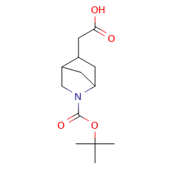 2-{2-[(tert-butoxy)carbonyl]-2-azabicyclo[2,2,1]heptan-5-yl}aceticacid图片