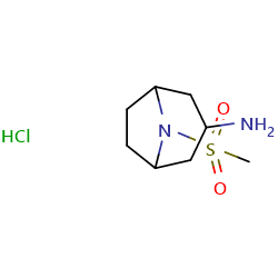 8-methanesulfonyl-8-azabicyclo[3,2,1]octan-3-aminehydrochloride图片