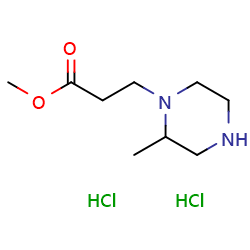 methyl3-(2-methylpiperazin-1-yl)propanoatedihydrochloride图片