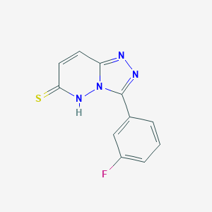 3-(3-fluorophenyl)-[1,2,4]triazolo[4,3-b]pyridazine-6-thiol图片