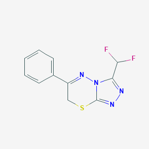 3-Difluoromethyl-6-phenyl-7H-[1,2,4]triazolo[3,4-b][1,3,4]thiadiazine图片