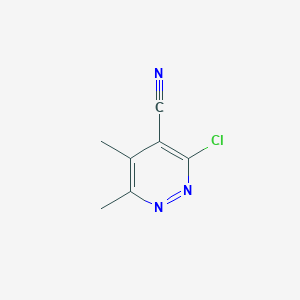 3-chloro-5,6-dimethylpyridazine-4-carbonitrile图片