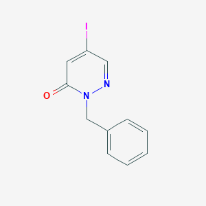 2-benzyl-5-iodo-2,3-dihydropyridazin-3-one图片