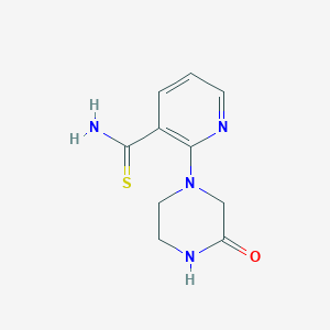 2-(3-Oxopiperazin-1-yl)pyridine-3-carbothioamide图片