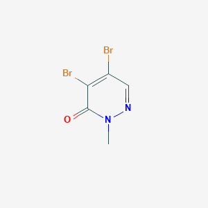 4,5-dibromo-2-methyl-2,3-dihydropyridazin-3-one图片
