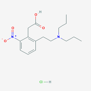 2-[2-(Dipropylamino)ethyl]-6-nitrophenyl Acetic Acid Hydrochloride图片