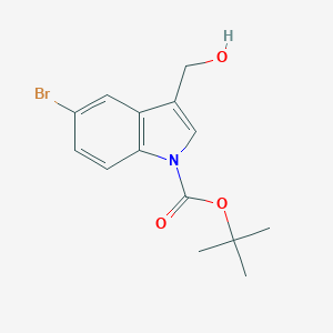 1-Boc-5-溴-3-羟基甲基吲哚图片