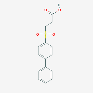 3-(Biphenyl-4-sulfonyl)-propionic acid图片