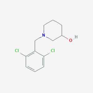 1-(2,6-Dichloro-benzyl)-piperidin-3-ol图片