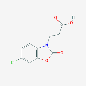 3-(6-Chloro-2-oxo-benzooxazol-3-yl)-propionic acid图片