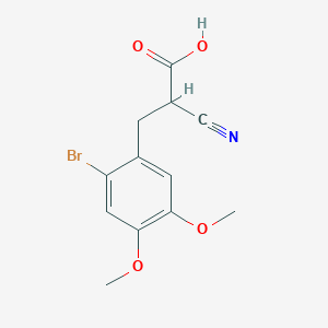 2-氰基-3-(2-溴-4,5-二甲氧基苯基)丙酸图片