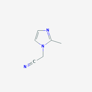 (2-Methyl-1H-imidazol-1-yl)acetonitrile图片