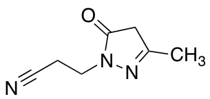 3-(3-Methyl-5-oxo-4,5-dihydro-1H-pyrazol-1-yl)propanenitrile图片