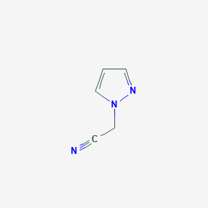 1H-Pyrazol-1-ylacetonitrile图片