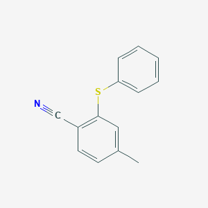 4-methyl-2-(phenylsulfanyl)benzonitrile图片